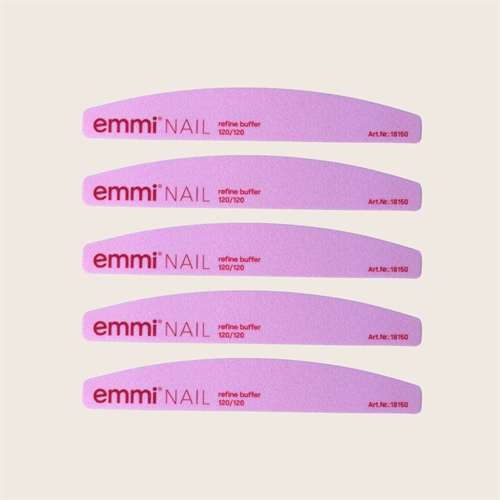 5 pak Emmi-Nail Pink Buffer 120/120